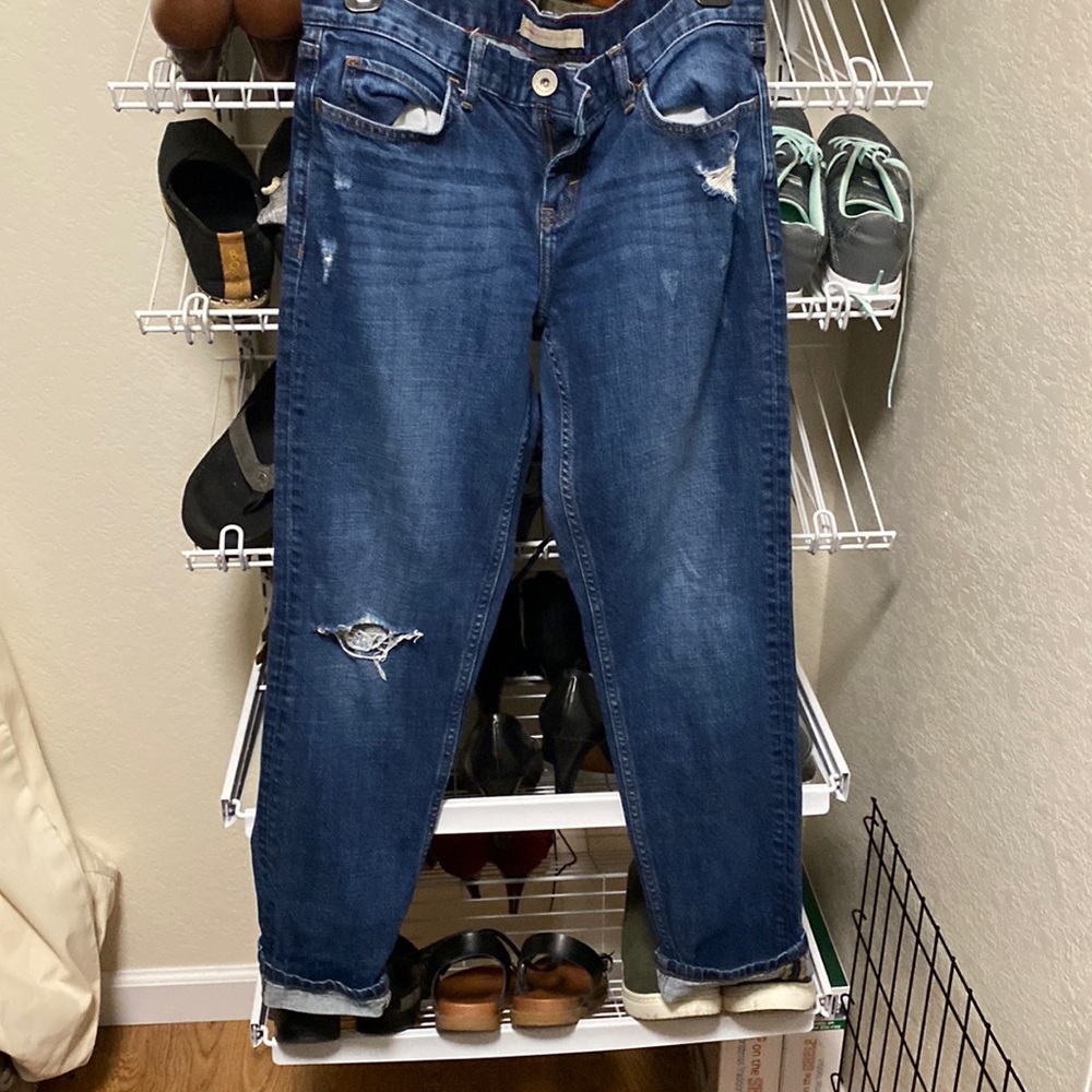 Size 27 Banana Republic Heritage jeans. Worn once.